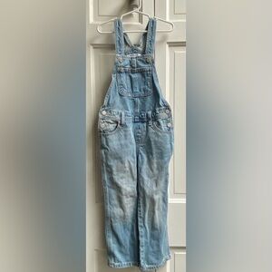 Old Navy Light Blue Denim Overalls kids size XS